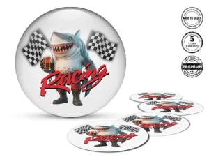 Wheel Stickers Tuning Radiant Racing Grid